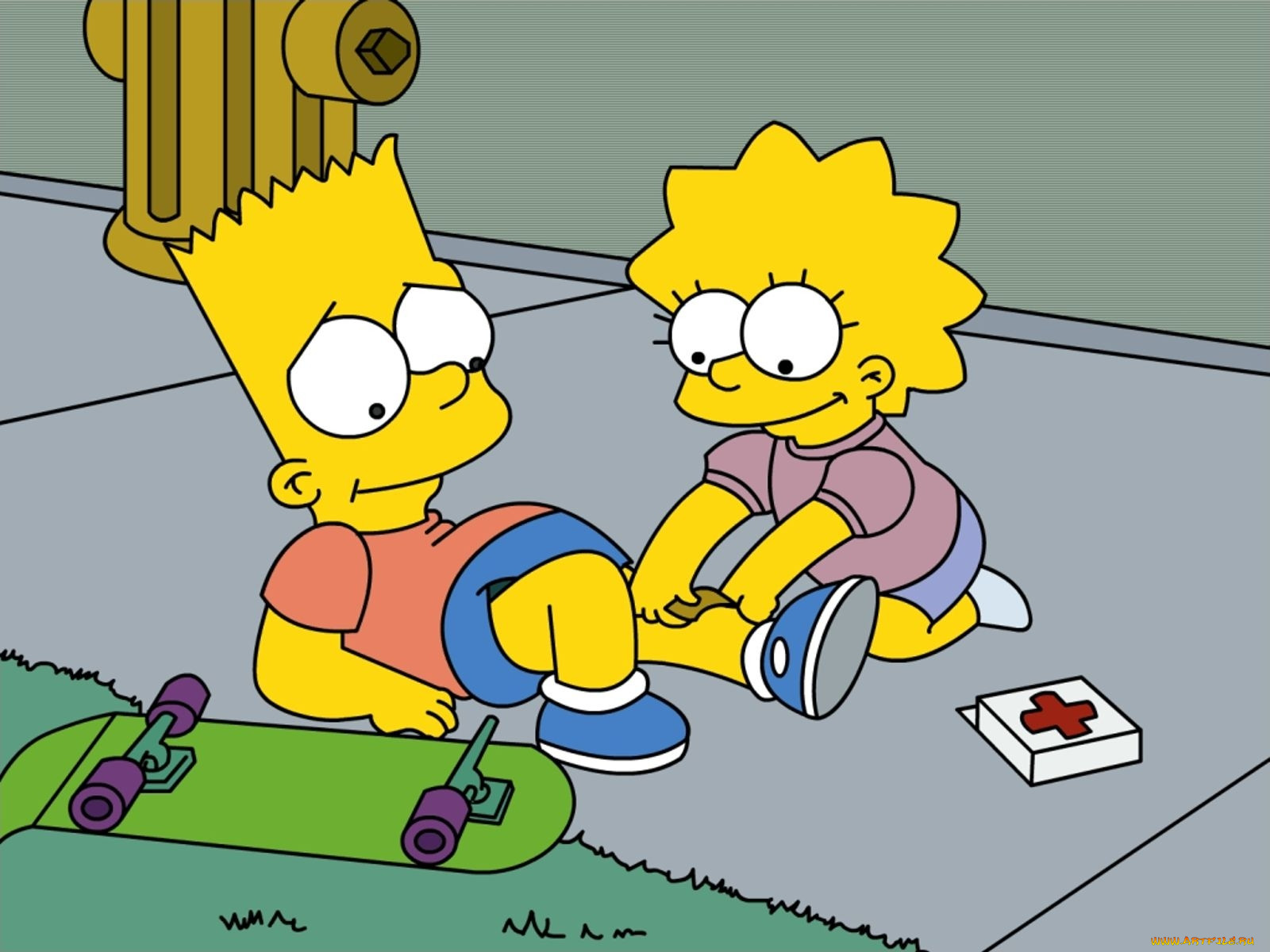 , the, simpsons